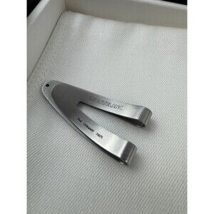 MONTBLANC Stainless Steel Money Clip -FLAW